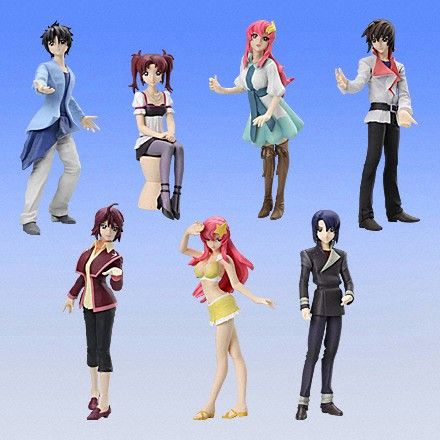 You are bidding a set of SEVEN brand new HGIF Gundam Seed Destiny 