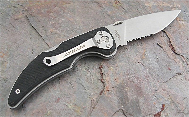 Meyerco A/O Thin A OK Assisted Opening Serrated Knife  