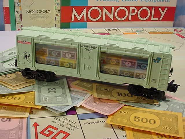 MONOPOLY =Community Chest Paper Money= MINT CAR #29624  