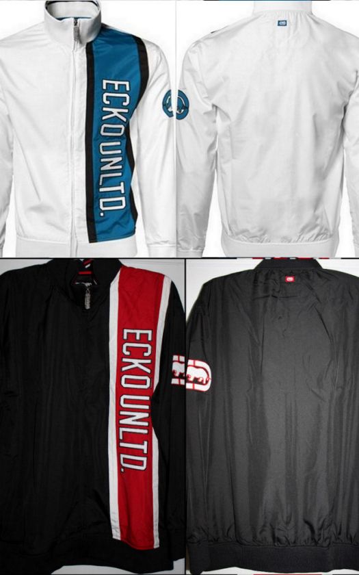 NWT Ecko MMA Corporate Block Blk Track Jacket 2XL / 3XL  