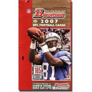 2007 Bowman Hobby JUMBO HTA Football Sealed Box  