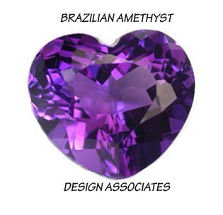 BRAZILIAN AMETHYST 10 MM HEART CUT $2.99 EACH  