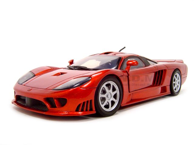 SALEEN S7 RED 118 DIECAST MODEL CAR  