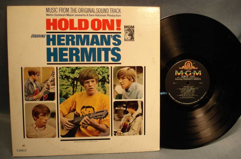 HERMANS HERMITS HOLD ON SNDTRK E 4342ST LP  