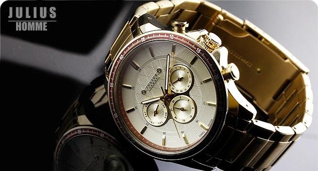   HOMME CHRONOGRAPH MEN S WATCH RED LINE BEZEL / TOP QUALITY   