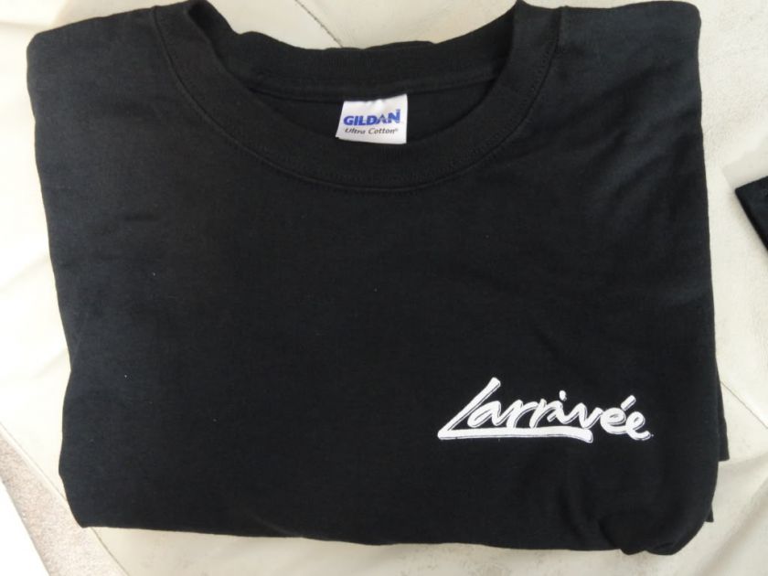 LARRIVEE LOGO T SHIRTS WEAR & PLAY QUALITY GUITARS SINCE 1967 