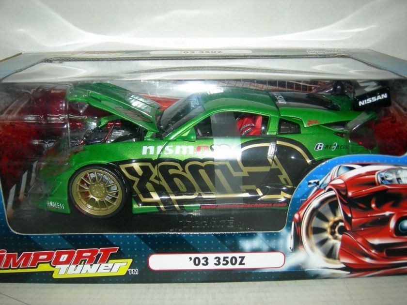 2003 NISSAN IMPORT TUNER GREEN MUSC MACH. MIBOX 118  