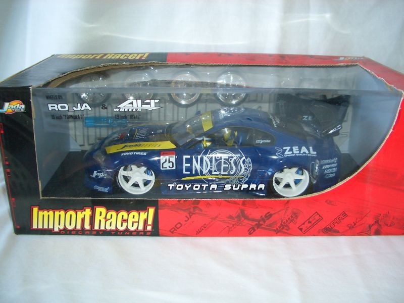 JADA TOYS IMPORT RACER TUNERS TOYOTA SUPRA 118 *NEW* 801310633540 