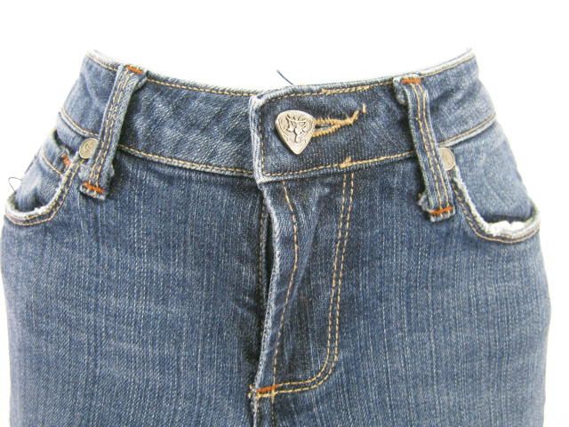 CITY OF ANGELS Marmont Flared Blue Denim Jeans Sz 27  