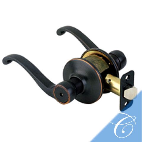 Marano Oil Rubbed Bronze Door Lever Knob Hardware  