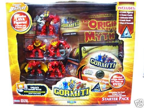 GORMITI STARTER PACK THE INVINCIBLE LORDS OF NATURE  