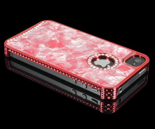 Luxury Marble Plating Hard Skin Back Case Cover For Apple iphone 4 4G 