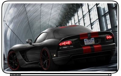 Dodge Viper Laptop Netbook Skin Decal Cover Stickers  