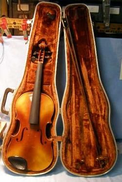 Josef Lorenz VIOLIN w HARD CASE * Czechoslovakia 3/4  