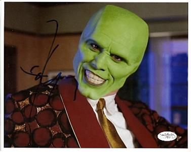 THE MASK signed JIM CARREY from zero to hero   JSA  