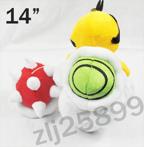 LAKITU SPINY14 Super Mario Bros Plush Toy M17  