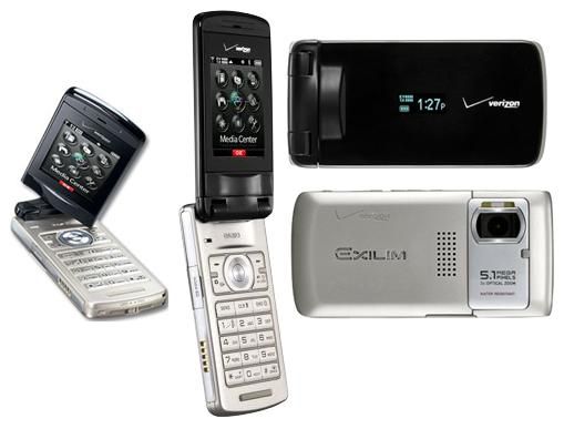   EXILIM C721 VERIZON CAMERA CELL FLIP PHONE CDMA 5.1MP CELLULAR C 721