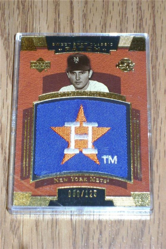 NOLAN RYAN / 2004 SWEET SPOT CLASSIC PATCH CARD 080/125  