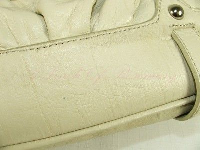 Steven by Steve Madden City Lock Small Flap Bag Purse Ivory 