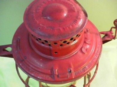   railroad lantern C N R Adlake No. 250 Kero Montreal 1911 Montreal