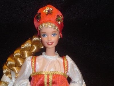 RUSSIA russian princess Dolls of the world BARBIE DOTW  