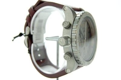 Nixon 51 30 Chrono Leather Taupe/Bordeaux A124 725  