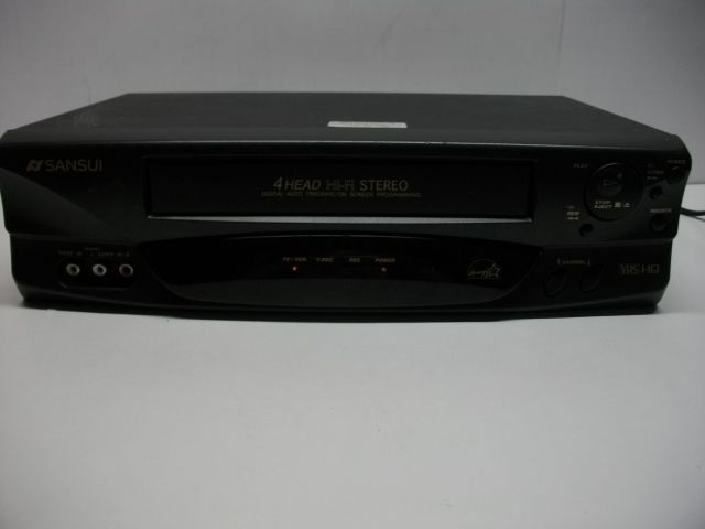 Sansui 4 Head stereo Hi Fi VHS VCR player recorder 6010  