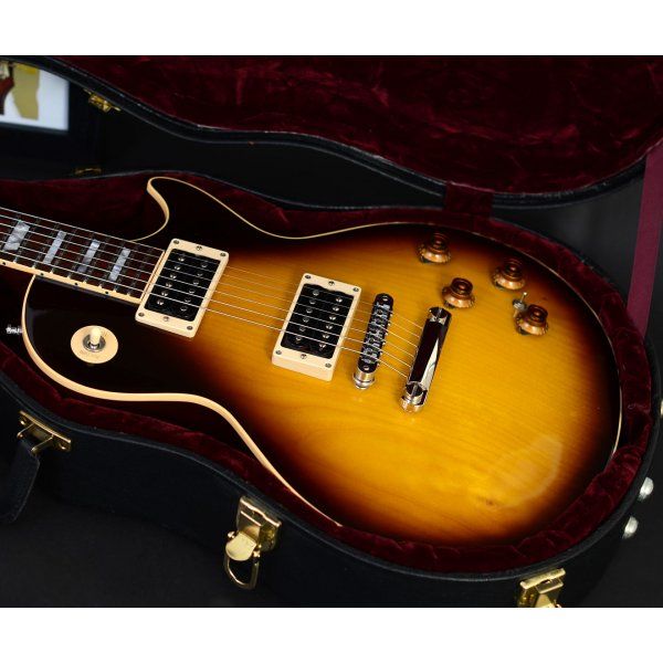   Shop Slash Signature Les Paul Pilot Run   Dark Tobacco Sunburst  