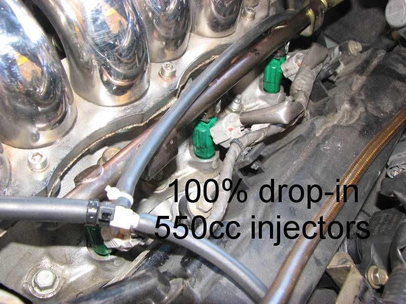 DROP IN 550cc NEW VQ35 350Z G35 INJECTORS OEM RC NISSAN  