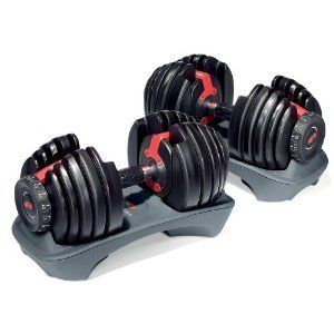 NEW Bowflex SelectTech 552 Adjustable Dumbbells (Pair)  