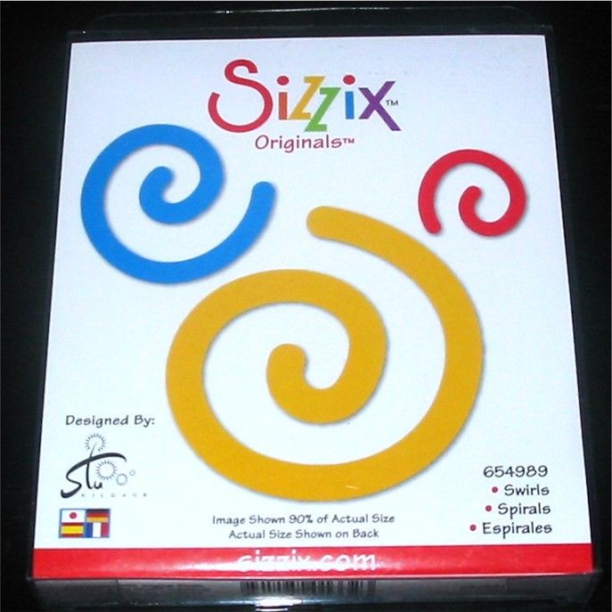 Sizzix Originals Die SWIRLS   I combine shipping  