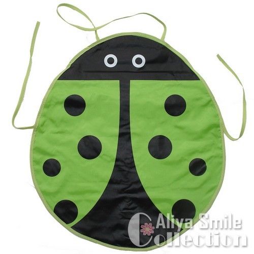 Cute Ladybug Kids Kitchen Garden Apron Lovely Child Pinafore 5 Color U 