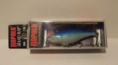 Rapala Shad Rap SSR 7 Blue NIP  