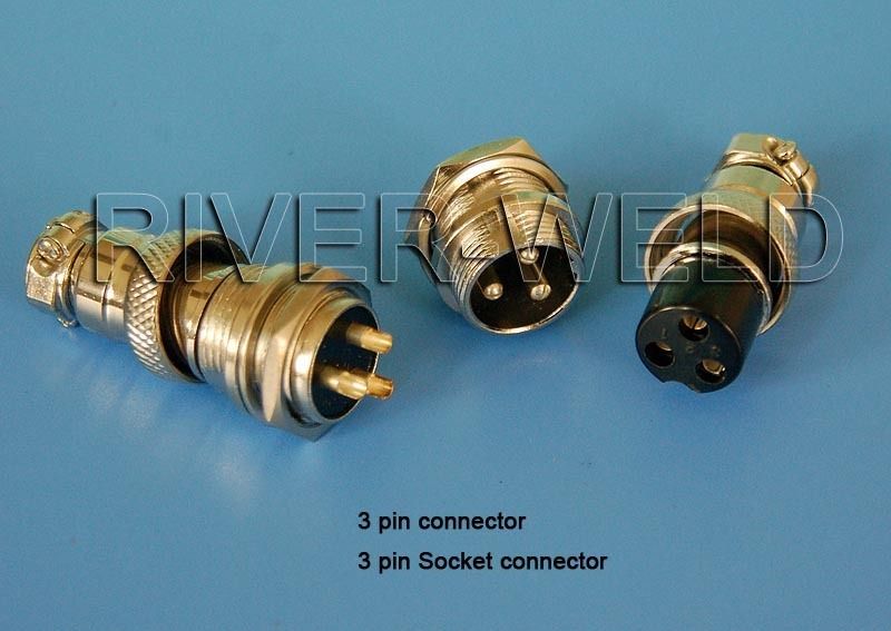 pin 1Set Socket connector cutting & TIG Welding Torch  