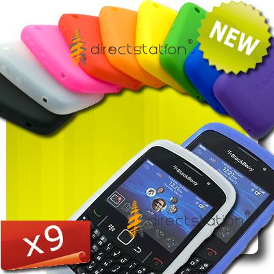 Silicon Skin Case Cover Verizon Blackberry 8530 Curve  