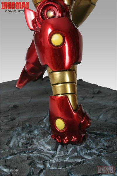 SIDESHOW MARVEL IRON MAN COMIQUETTE STATUE EXCLUSIVE  