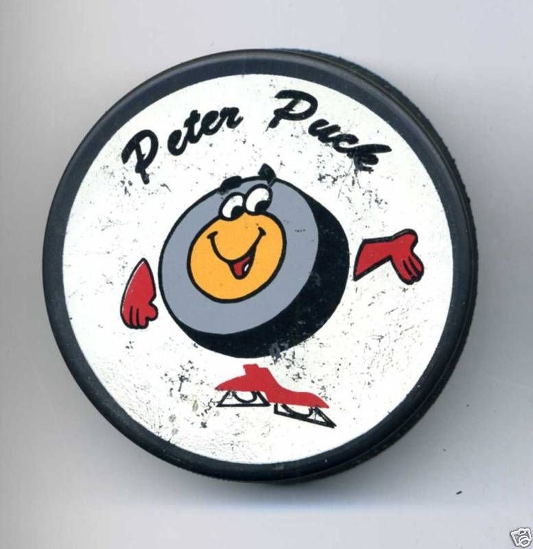 1979 Original Peter Puck Test Hockey Puck LOA Provided  