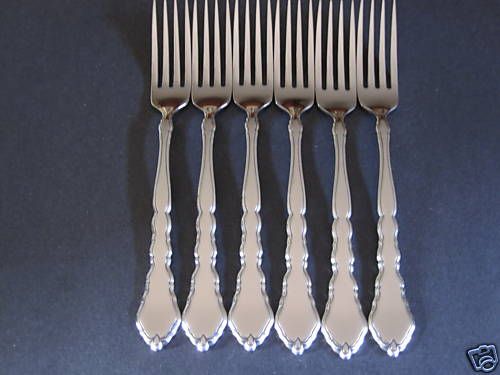 SATINIQUE DINNER FORKS ONEIDA NEW 18/8 *DEAL INSIDE  