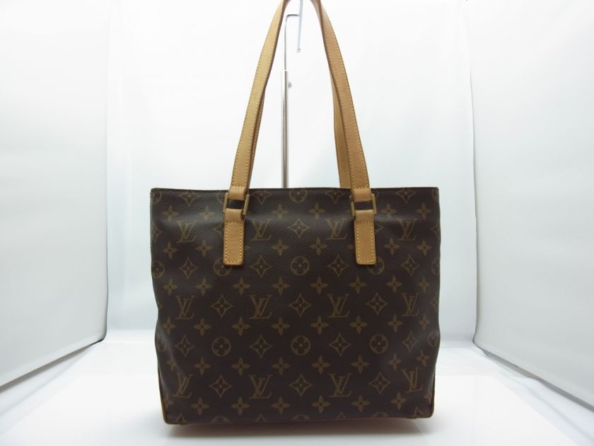 Louis Vuitton Authentic Monogram Cabas Piano Tote Shoulder Shopping 