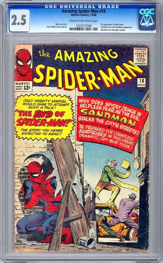    MAN #18 CGC 2.5 F4 AVENGERS & DAREDEVIL XOVER 1964  