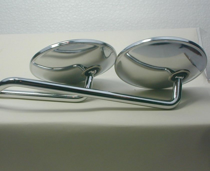 Yamaha RD250 RD350 Pair of Early Chrome Mirrors QMPY1  