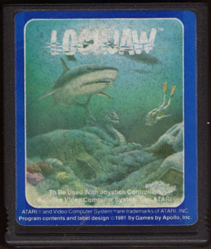 LOCHJAW EXTREMELY RARE 9 ATARI 2600 or 7800  