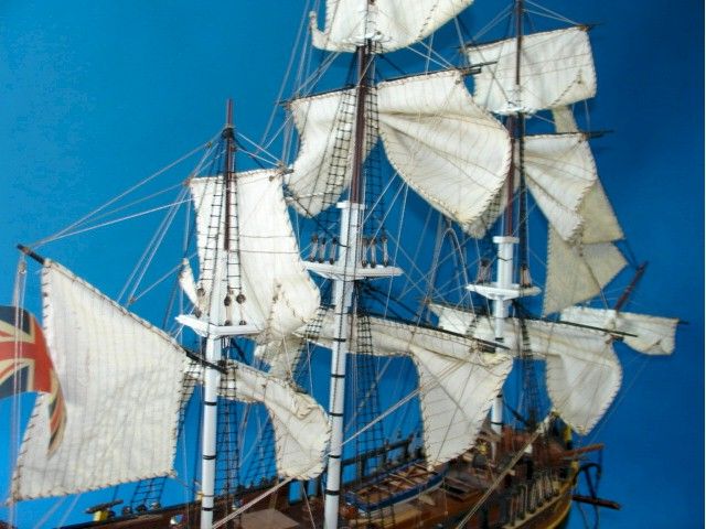 HMS Bounty 32Wooden Ship model 150 Wood Sailing Boat  