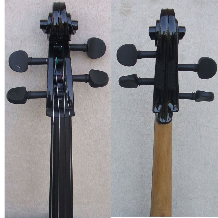 Black 4/4electric acoustice Cello Outfit Beaut+Bow+Bag.  