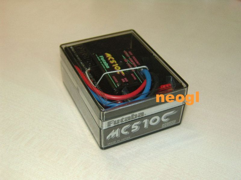 Futaba MC510C Forward only programmable ESC min 9 turns  