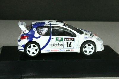 64 CMS Rally Car Collection PEUGEOT 206 WRC 1999 Tour de Corse 