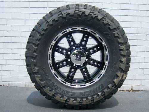 XD Diesel Black Machined 18 Toyo M/T 33x12.50 18  