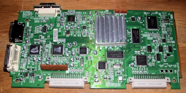 LG RU 60SZ30 Digital Video Processing Board Part # 6870VS1327F  