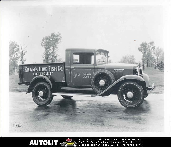 1933 International A1 Krams Fish Pickup Truck Photo  