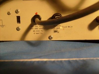 DYTRONICS Phase Sensitive Voltmeter Model 244/RS  